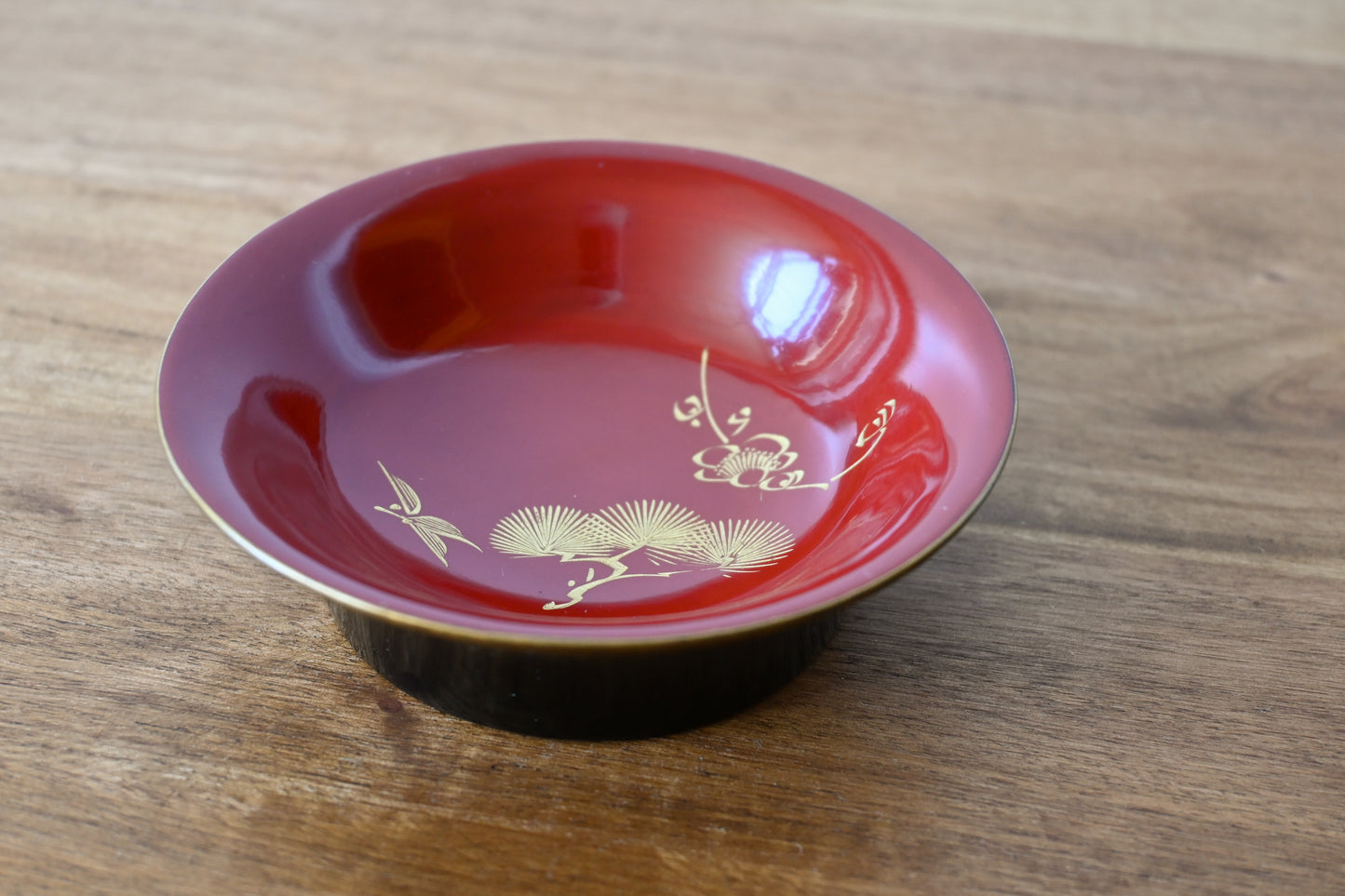 Urushi Art Sauce/Individual Sunken Plate (set of 2)