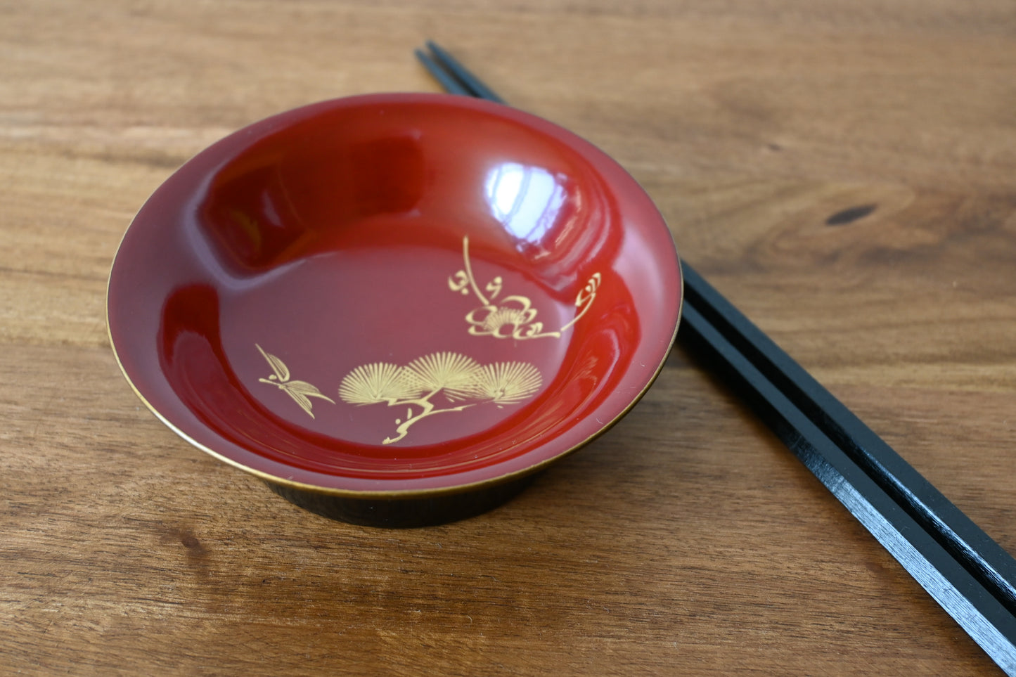 Urushi Art Sauce/Individual Sunken Plate (set of 2)