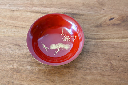 Urushi Art Sauce/Individual Sunken Plate (set of 2)