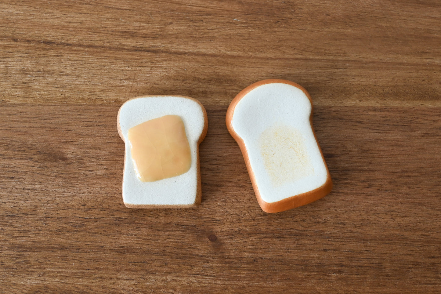 Toasted Chopstick Rest (2 piece set): Plain + Cheese Toast