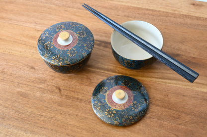 Aochibu Porcelain Tea Cup with Lid